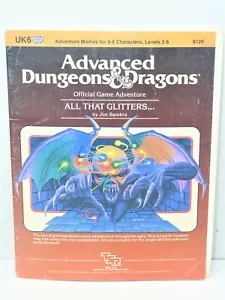 Advanced Dungeons & Dragons UK6 All That Glitters TSR 9126 INV15983 - Picture 1 of 2