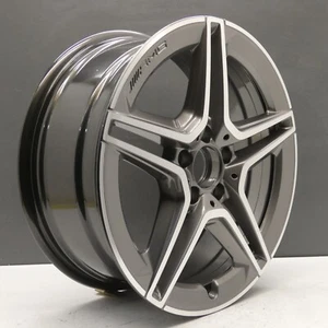 MERCEDES A-KLASSE AMG 18" ALU FELGE GRAU DIAMANTSCHLIFF - Bild 1 von 14