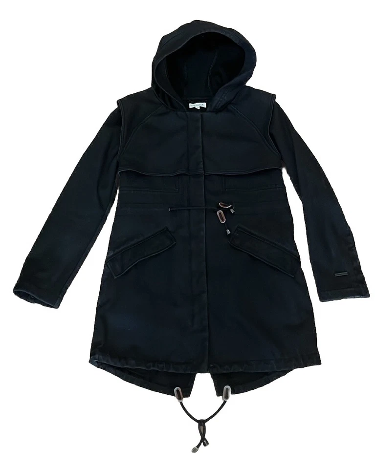 Chaqueta elástica impermeable Mia Melon Provocateur negra talla XS Foto 1 de 4