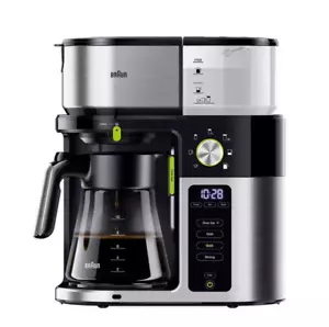 Braun Macchina da Caffè Multiservizio 10 Tazze (KF 9050) Nuova con Scatola!! - Foto 1 di 8