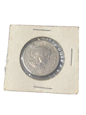 Sealed 1979 Susan B. Anthony Liberty FG One Dollar U.S. Coin Rare D Mint Mark Cover