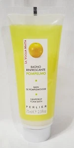 Perlier GRAPEFRUIT Foam Bath Pompelmo Bagno Rinfrescante Voglia 2.5 oz/75mL New - Picture 1 of 8