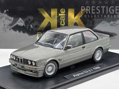 KK-Scale 1988 BMW E30 Alpina C2 2.7 Coupe Grey Metallic 1:18 - New - Image 1 of 4