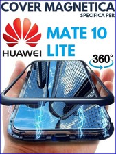 COVER MAGNETICA HUAWEI MATE 10 LITE CUSTODIA PROTEZIONE 360° VETRO TEMPERATO