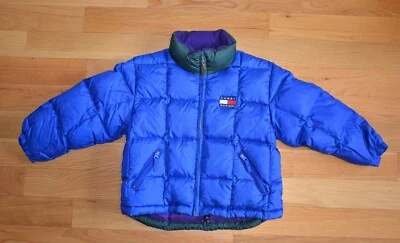 Tommy Hilfiger Blue Down Puffer Winter Jacket Kids Small (7) - Image 1 of 4