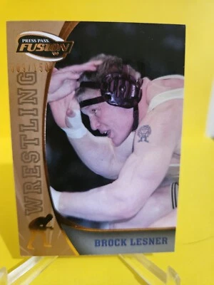 2009 Press Pass Fusion Bronze 9/150 Brock Lesnar #60 - Image 1 of 4
