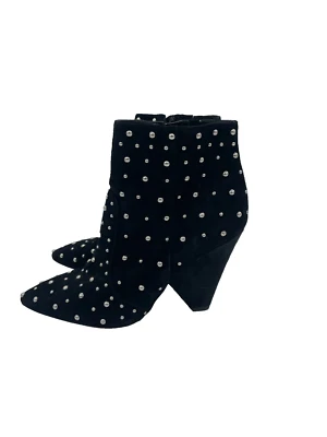 Bottines femme Sam Edelman en daim noir EU 39 UK 6 - Photo 1/4