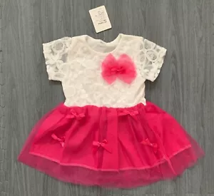 Baby Girl pink dress Children infant kid cute dress 6-12 Months brand New - Picture 1 of 2