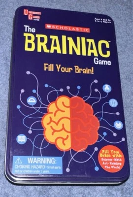 Scholastic The Brainiac Game Fill Your Brain University Games Ages 6+  NEW - Image 1 of 4