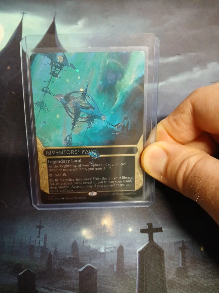 Inventors' Fair (0111) (Borderless) (Galaxy Foil) Edge of Eternities: Stellar... - Image 1 of 1