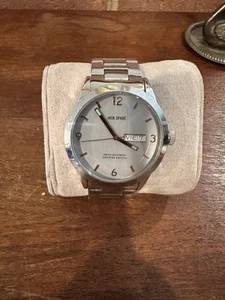Jack Spade Garrison Bracelet Watch 42mm Silver White - Picture 1 of 5