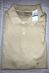 Van Heusen Herren Gr. XL Poloshirt Kurzarm Beige Neu mit Etikett - Bild 1 von 2