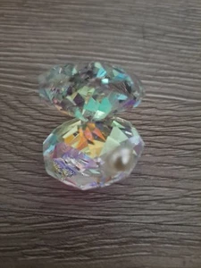 SWAROVSKI Figurine Shell Clam Pearl Oyster No Box Swan Crystal Collectible Retir - Picture 1 of 2