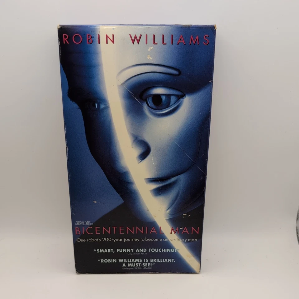 Bicentennial Man VHS Demo Promo Sci-fi Comedy Drama Robin Williams - Image 1 of 3