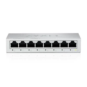 Zyxel 8-Port Gigabit Unmanaged Ethernet Switch   Ethernet Splitter   Desktop or  - Picture 1 of 6