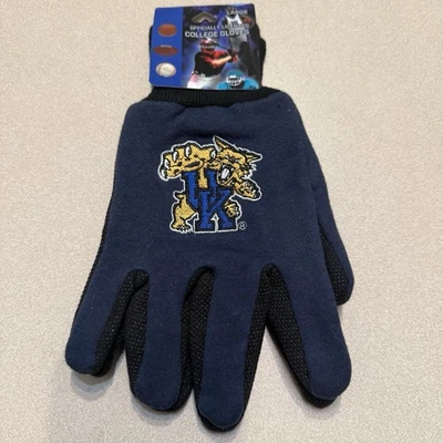 ¡Nuevo! Guantes utilitarios Reino Unido Kentucky Wildcats NCAA talla grande logotipo antiguo oficial Foto 1 de 4