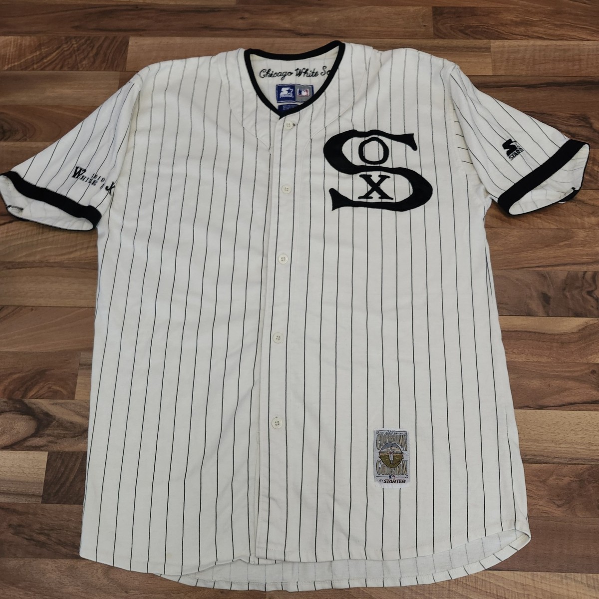 新品　90s STARTER ベースボールシャツ(White Sox) VINTAGE RARE EARLY 90's STARTER CHICAGO WHITE SOX BASEBALL