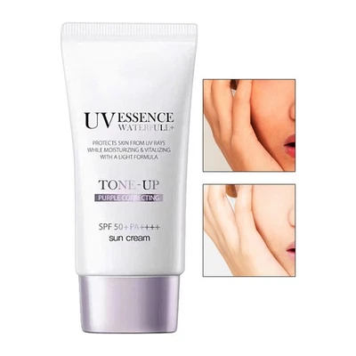 d'Alba dAlba Waterfull UV Essence Tone-Up Sun Cream 50mL #Purple - Image 1 of 4