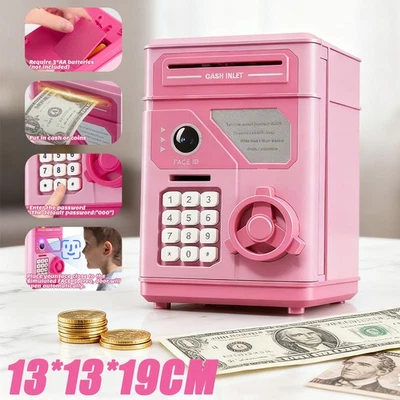 ATM Spardose, Mini Geldautomaten Sparschwein Geldbank Geldautomat Elektronische - Bild 1 von 4