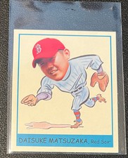 2007 Upper Deck Goudey Heads Up #245 DAISUKE MATSUZAKA Boston Red Sox RC C4