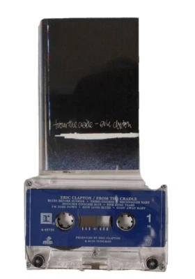 Eric Clapton From The Cradle 1994 Cassette Tape and Case Very Nice Condition - Image 1 of 3
