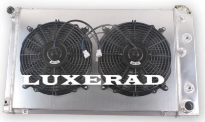 Radiador G-Body para 78-87 Oldsmobile Cutlass/Pontiac Grand Prix 4 filas cubierta de ventilador Foto 1 de 4