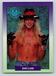 #173 - Jani Lane - Warrant - 1991 Brockum Rock Cards (NRMT-MT)