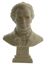 Genuine A.Giannelli Music Composer Alabaster Mini Bust Schubert Made in Italy