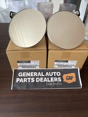 Genuine Nissan Right Left Side Fender Mirrors Datsun 510 1000 1200 Sunny B110 Foto 1 de 4