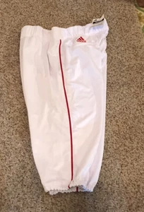 Adidas Men’s Homerun Red Piped Baseball Pants Sz. 42 NEW AD01987M-KL - Picture 1 of 3