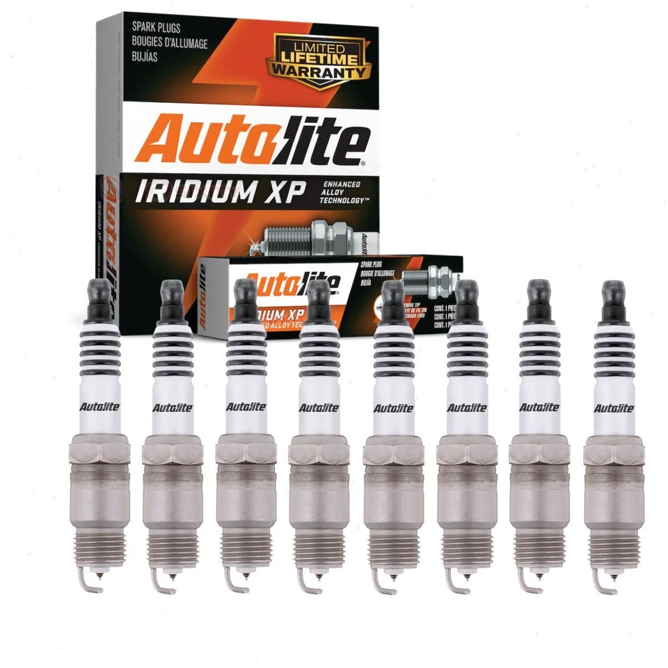 Bujías Autolite Iridium XP de 8 piezas para Ford F-150 1975-1996 5,0 L 5,8 L 6,6 L de colección Foto 1 de 4