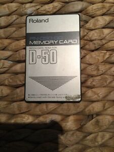 Roland D-50 Memory Card PN-D50-00 Patch Data ROM