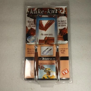 BRAND NEW KAKE KUT'R Square Cake / Dessert Cutter & Server Debbie Meyer - Picture 1 of 6