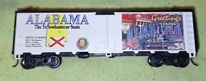 ATHEARN Custom Painted HO Reefer Car Alabama The Yellowhammer State - Picture 1 of 3