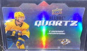 22-23 UD Allure Hockey Quartz SP AQ-TJ Tanner Jeannot