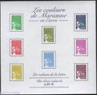 Briefmarke / Briefmarke Frankreich Neu Block N&#176;67 die Farben Marianen IN Euro