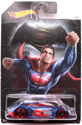 Hot Wheels 2016 Batman vs Superman #4 Cove Light met. azul/rojo blkOH5spk's Foto 1 de 4