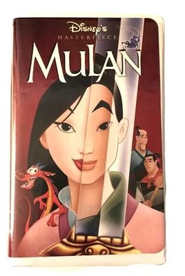 Walt Disney Masterpiece Mulan VHS Tape Clamshell Cover - Image 1 of 3