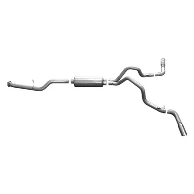 For Chevy Silverado 3500 HD 11-19 Exhaust System Extreme Dual Stainless Steel - Imagem 1 de 2
