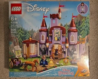 Nuevo LEGO 43196 Disney Princesa Bella y la Bestia’s Castle NISB Retirado Foto 1 de 2