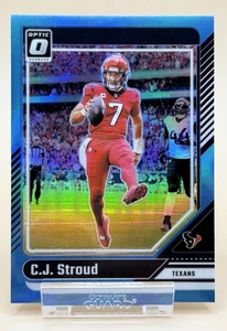 2024 Panini Donruss Optic - C.J. Stroud #76 Aqua Prizm /299 Texans - Bild 1 von 2