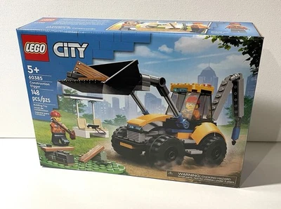 LEGO City: Construction Digger (60385) NEW Sealed Retired Set - Image 1 of 4
