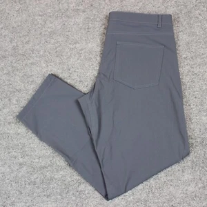 Pantalones Western Rise Para Hombre 38X32 Gris Chino Clásico Nylon Rendimiento 5 Bolsillos - Imagen 1 de 14