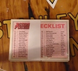 Donruss Action All-Stars Baseball 1983 set MLB - Picture 1 of 1