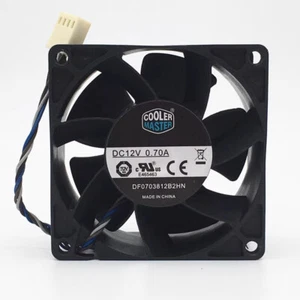 COOLER MASTER DF0703812B2HN 7038 12V 0.70A 4-Pin PWM Cooling Fan - Picture 1 of 3