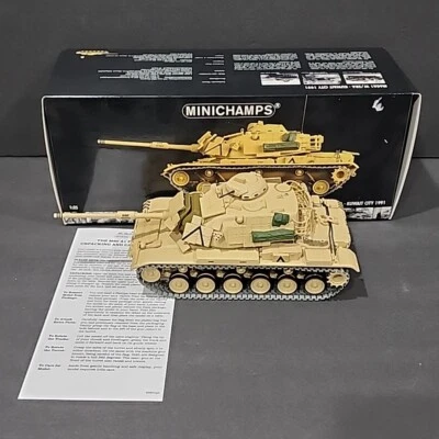 Paul's Model Art Minichamps 1:35 M60 A1 Kuwait City Tanque EE. UU. Modelo Diecast Foto 1 de 4