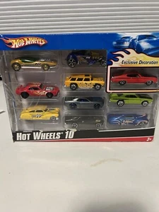 Paquete de 10 coches Hot Wheels escala 1:64 - Imagen 1 de 3