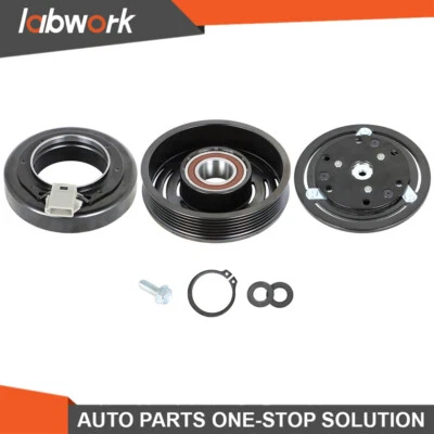 Kit de bobina de embrague de compresor de aire acondicionado Labwork para Ford F150 2002 2003 5,4 L 4,6 L nuevo Foto 1 de 4