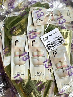 The History of Whoo Bichup Ja Yoon Cream 1ml x 50pcs (50ml)Anti Wrinkle K-Beauty - Image 1 of 4