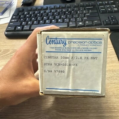 Century Cinetar  50mm f1.8 V7680 - Image 1 of 3